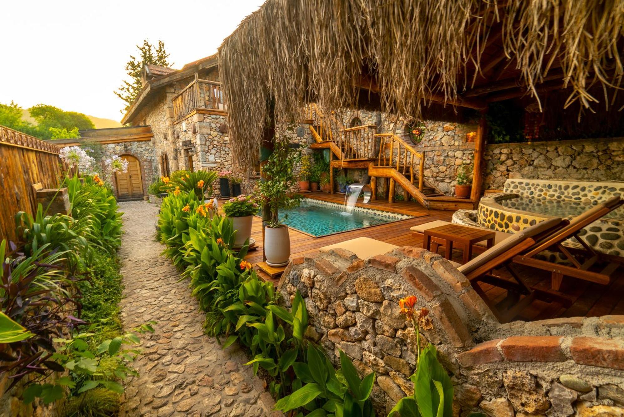 Levissi Lodge Otantic Stone Villa In Kayakoy Eksteriør bilde
