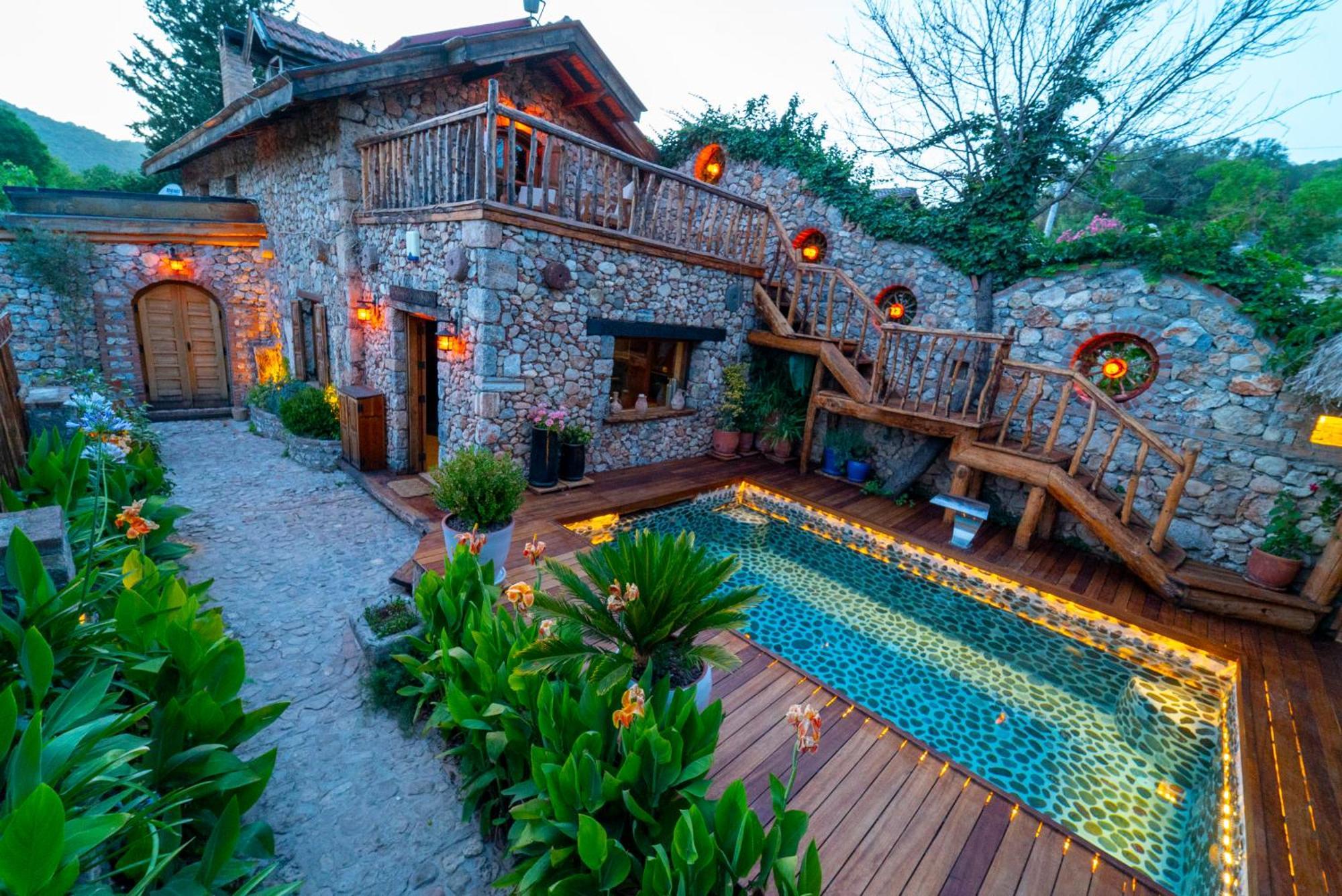 Levissi Lodge Otantic Stone Villa In Kayakoy Eksteriør bilde